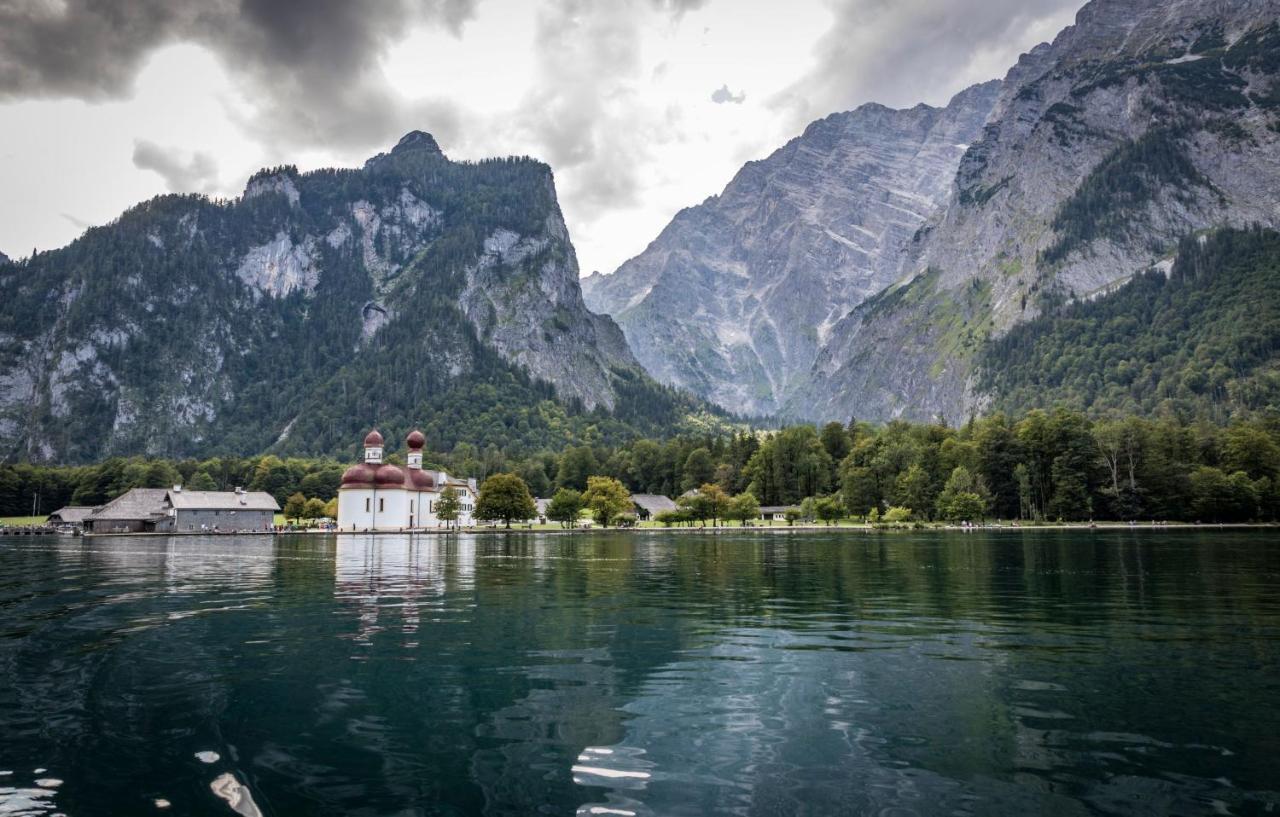 ברכטסגאדן Home-Hotel Salzberg מראה חיצוני תמונה The lake and the Alps